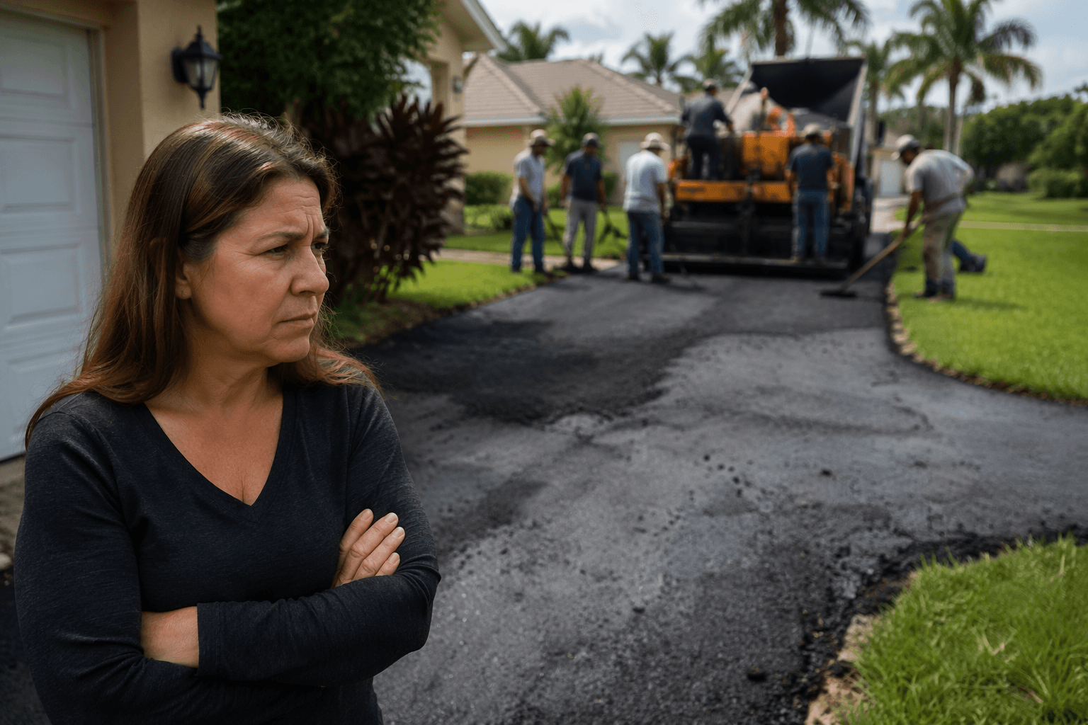 Orange County sheriff warns of driveway paving scam targeting homes