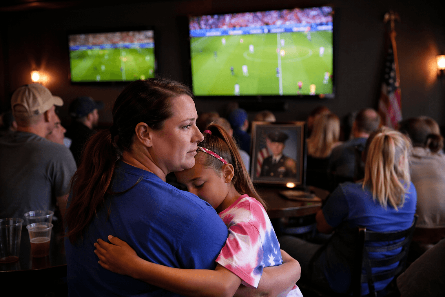 Goshen World Cup watch party honors fallen Orange County officer