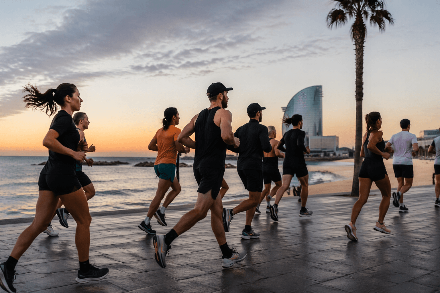 Barcelona’s running culture blends fitness, retail and community events