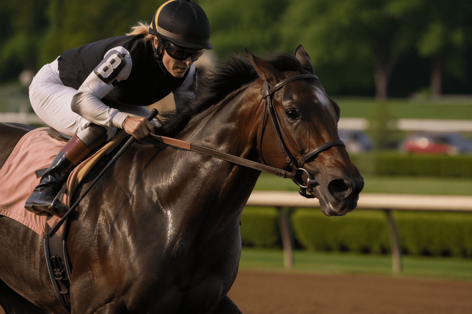 Madeleine Swann dominates Monmouth debut, wins by five lengths