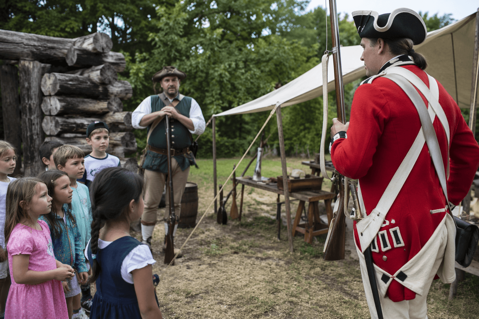Fort at No. 4 reenacts French and Indian War in Charlestown