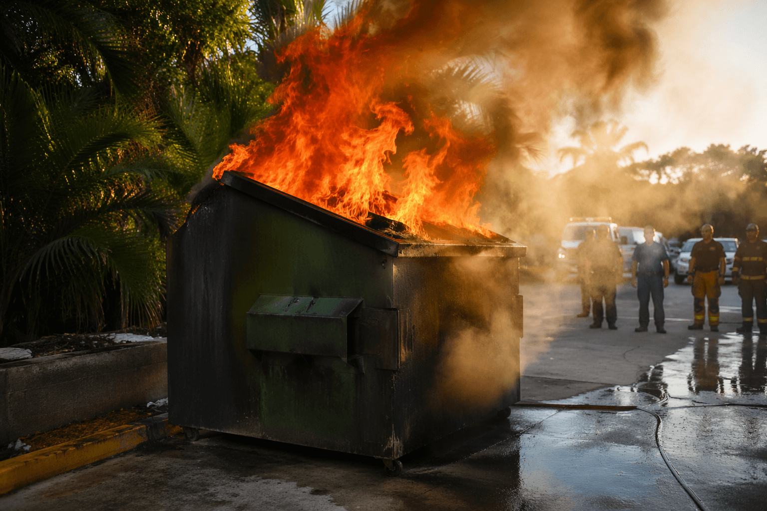Massachusetts couple arrested in Key Largo burglary and dumpster fire