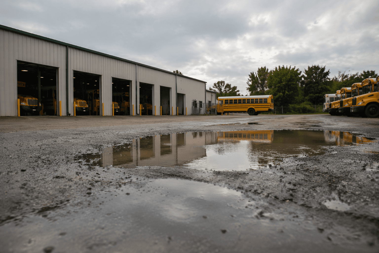 McDowell schools seek bids for bus garage drainage repairs