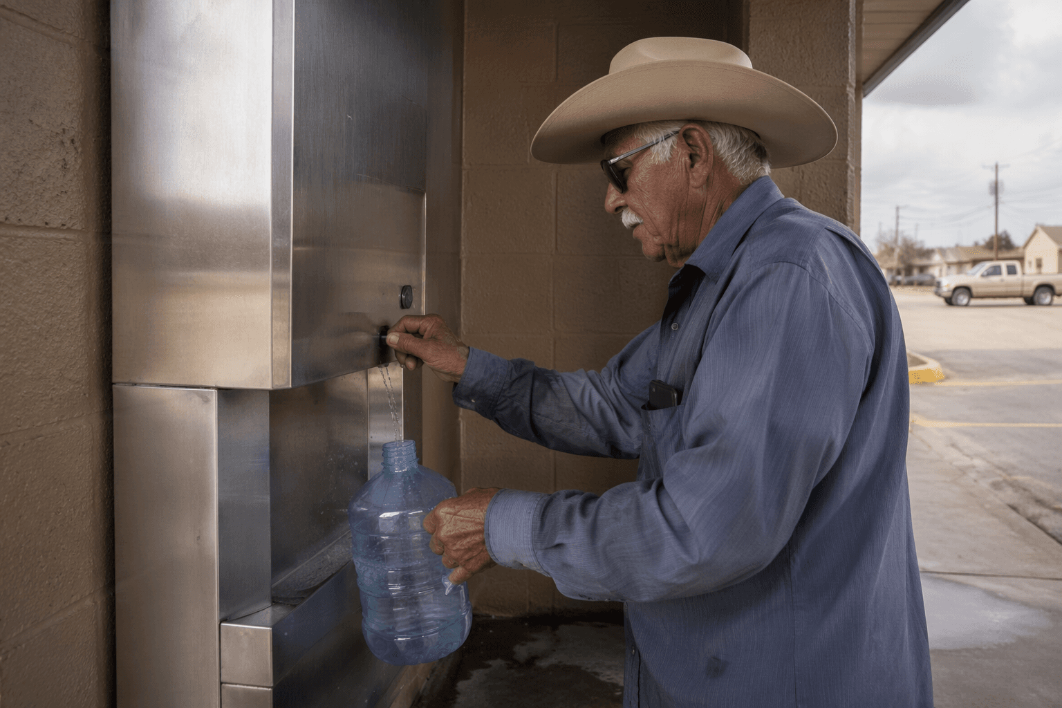 Wellton switches free water kiosk to key access June 22
