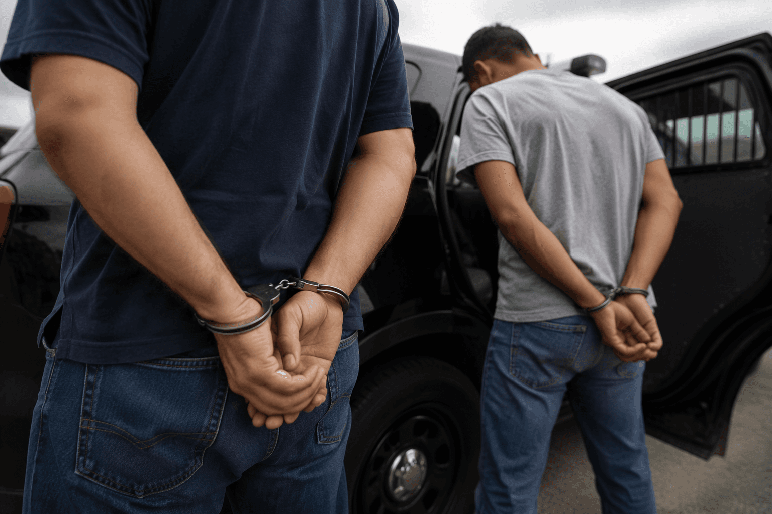 Two men arrested on felony heroin charges after Del Rio stop