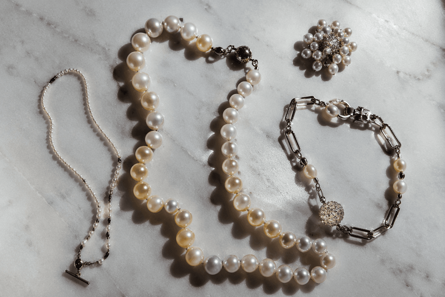 A$AP Rocky gives pearl jewelry a tougher, modern edge
