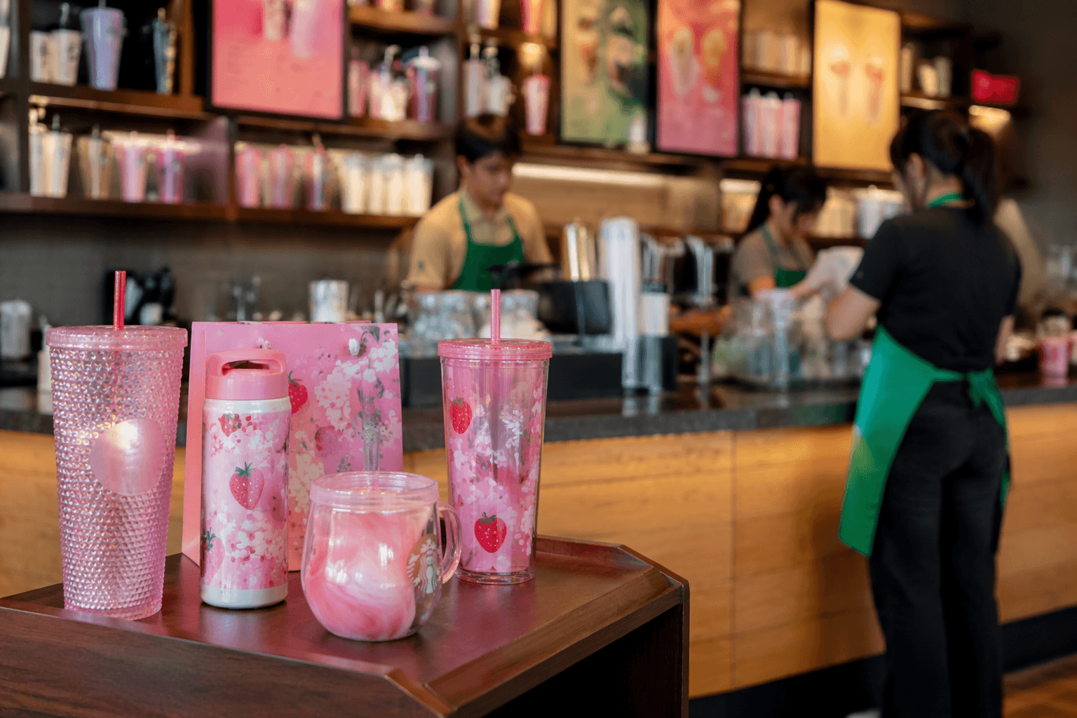 Starbucks adds Pink Drink-inspired merch, new summer beverages for July