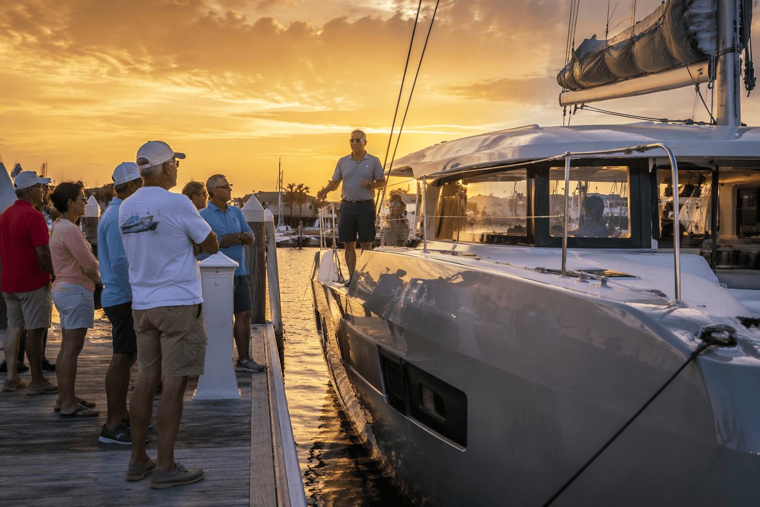 Excess Catamarans brings Excess 14 sea trials to Clear Lake Shores