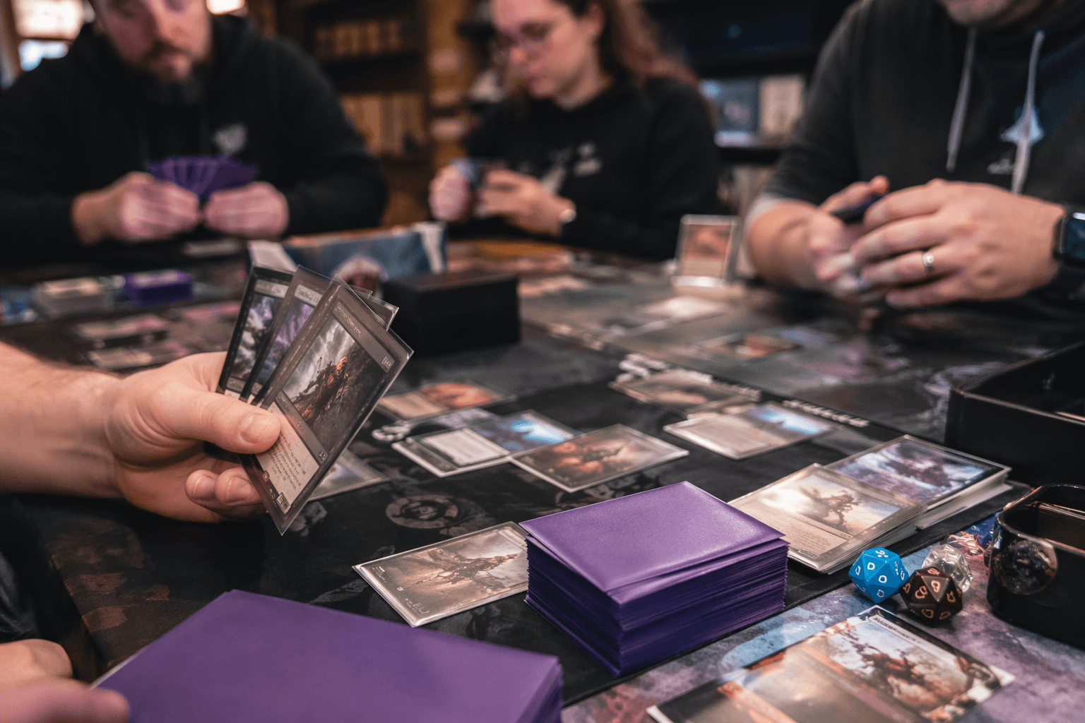 The Spike Feeders showcase Casey Jones brew in four-deck Commander game