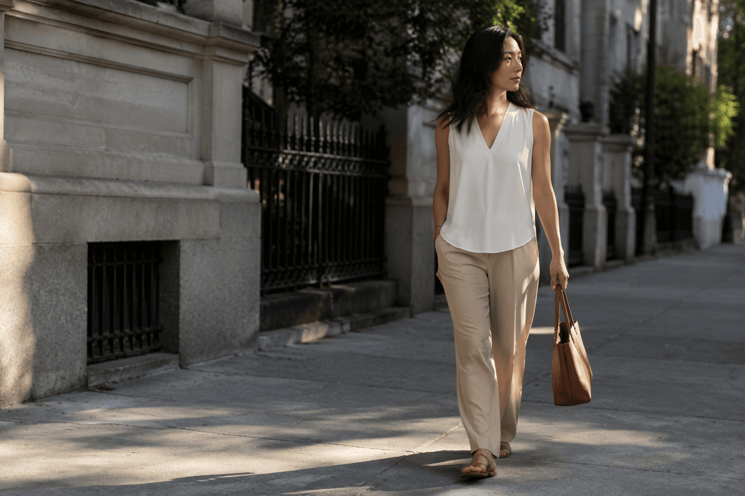 4 summer tops that look polished untucked on petite frames