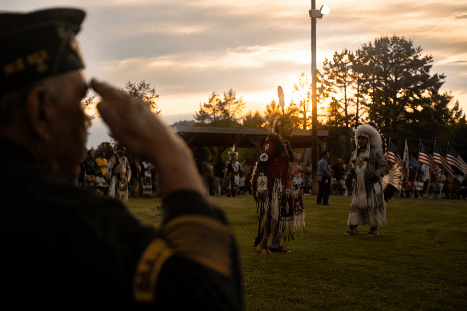 Menominee Nation powwow honors veterans and rising community leaders