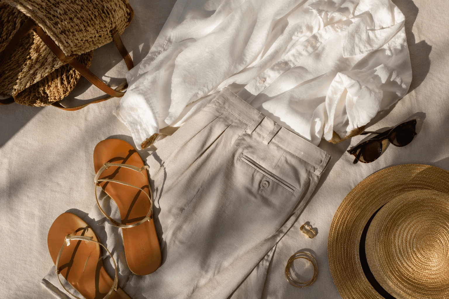 Old money summer style keeps city heat polished and breathable