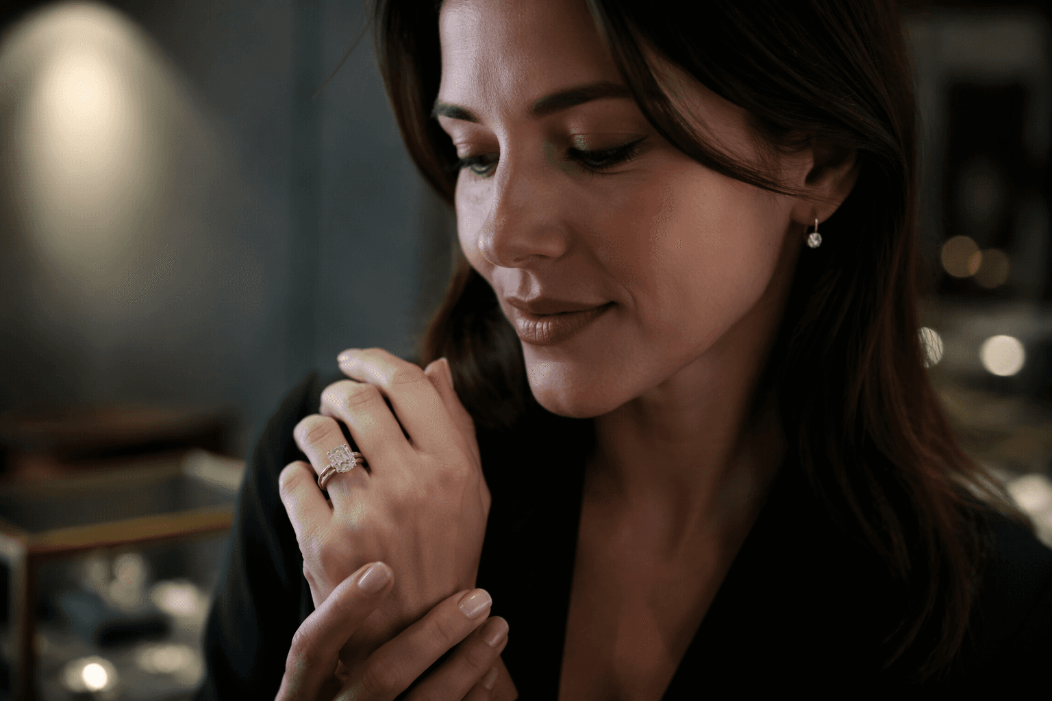 Women drive self-purchase ring boom with bold diamond styles