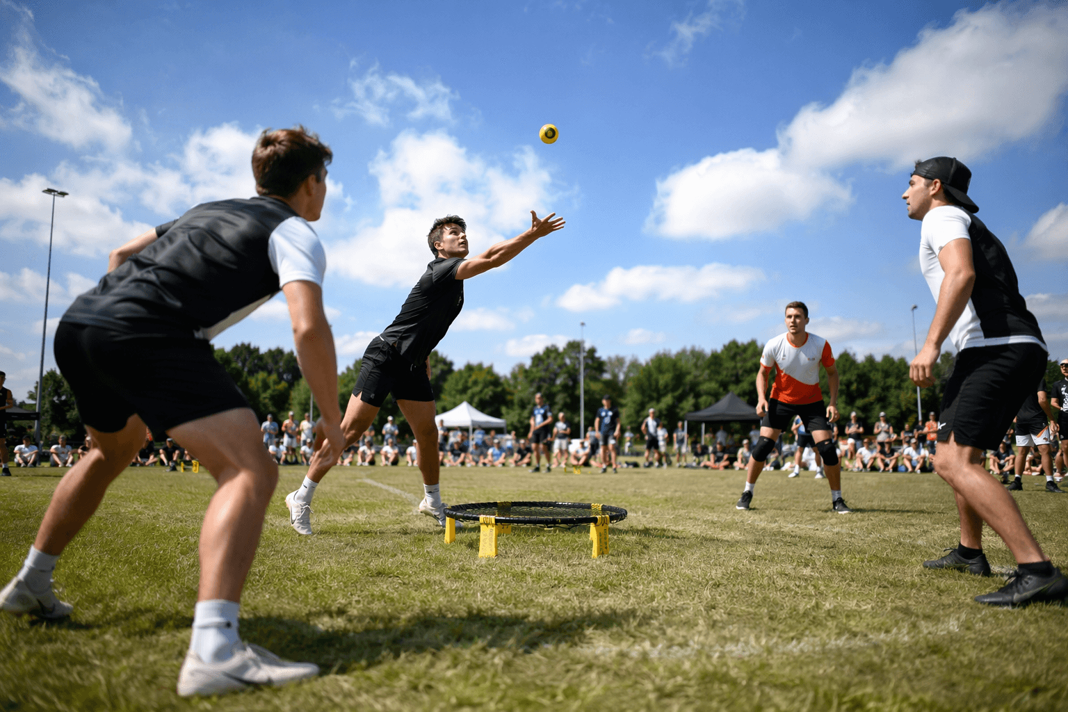 Roundnet Rumble in Veurne steps up as first public tournament