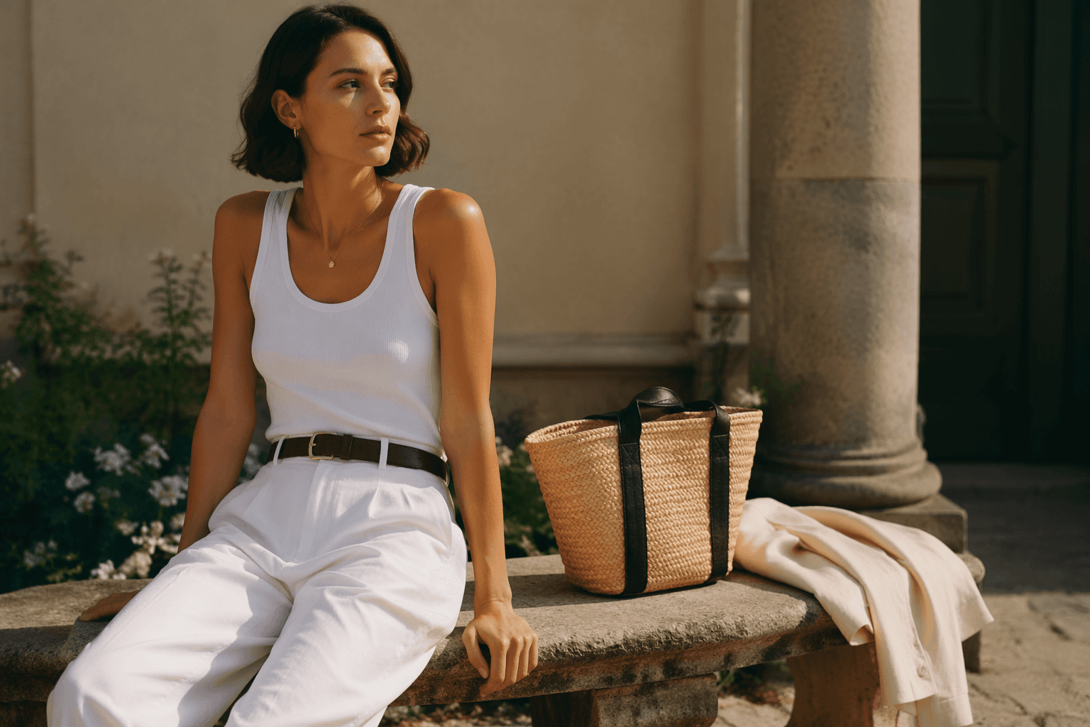 Summer capsule wardrobe staples from J.Crew, Reformation and Zara