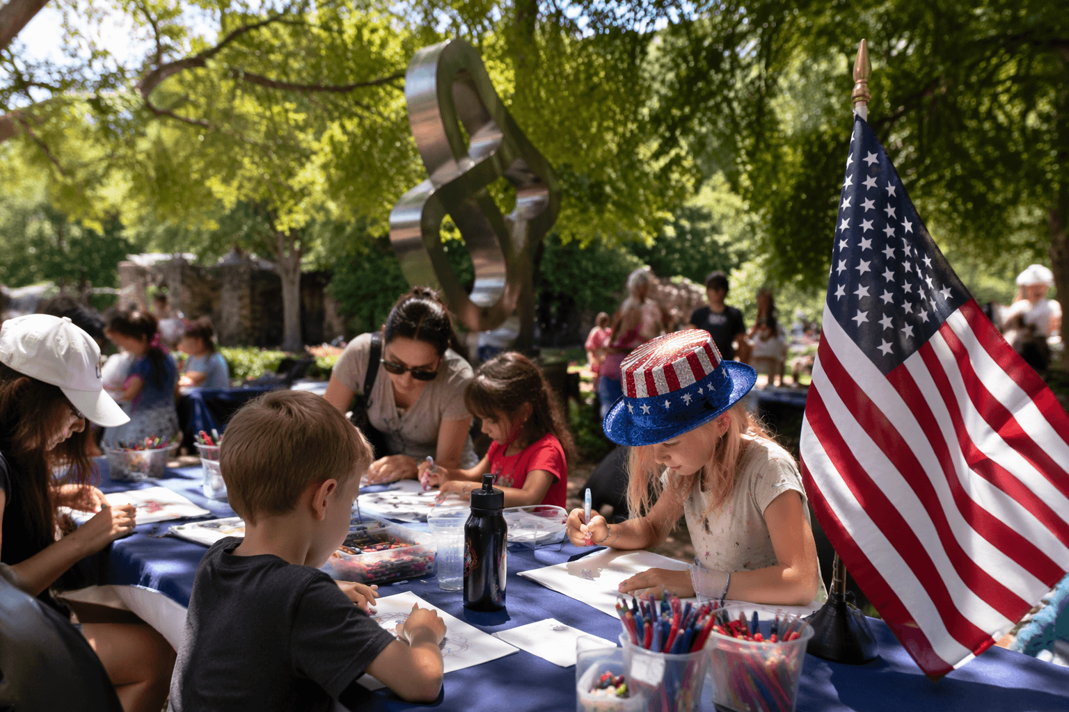 Art Association invites families to celebrate America’s 250th birthday with art in the yard