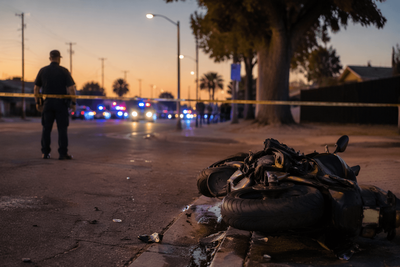 Woman killed in east central Fresno motorcycle crash, police say