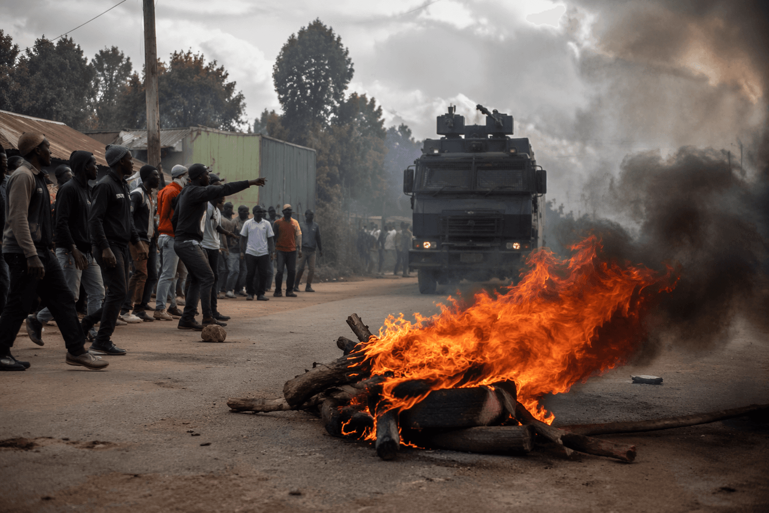 Deadly protest erupts over U.S.-backed Ebola quarantine site in Kenya