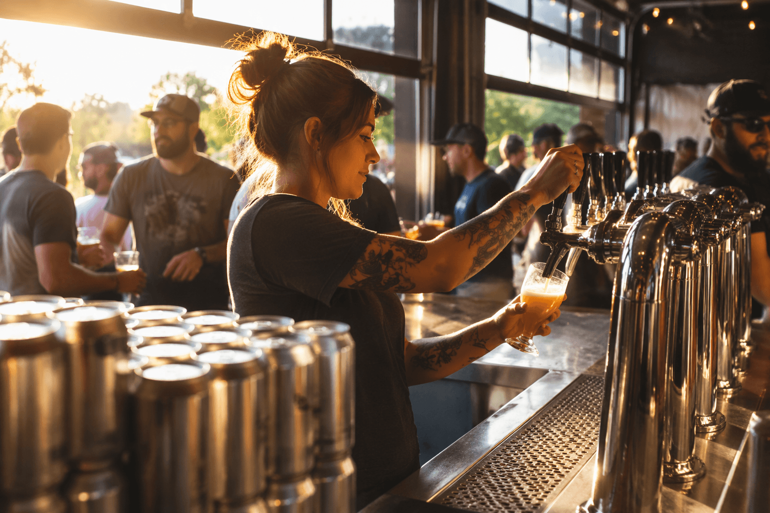 Cans dominate beer packaging, draft gains ground in latest Beer Institute data