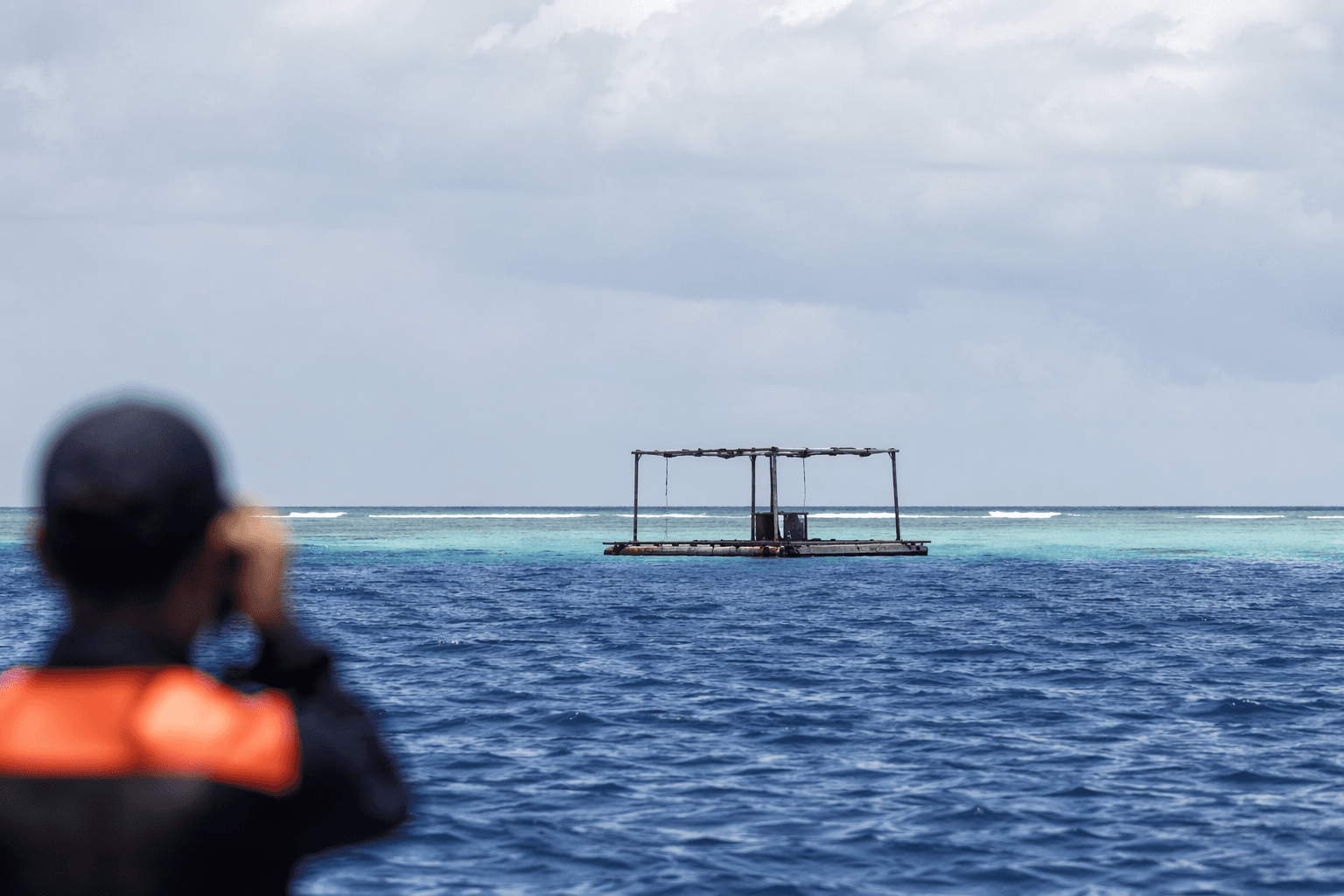 Philippines urges China to remove floating structure at Scarborough Shoal