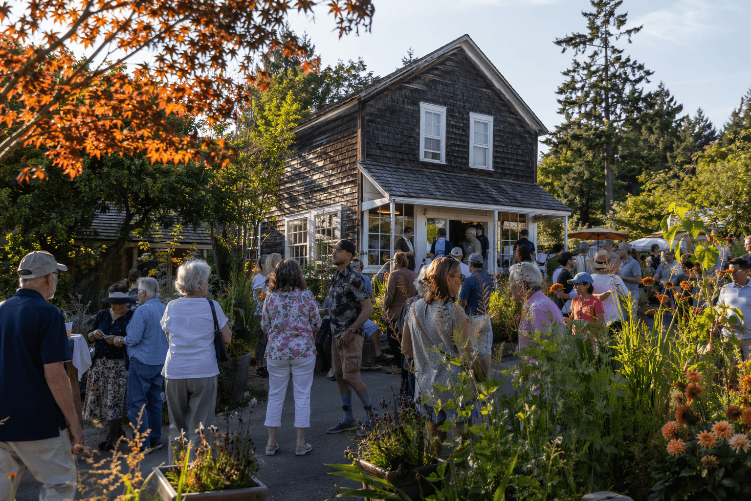 Bayview Corner blends century-old history with dining, shops and gardens