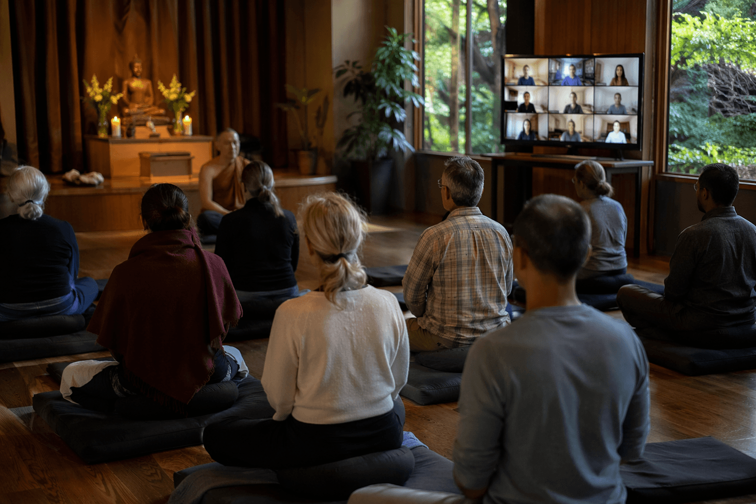 Washington Mindfulness Community offers hybrid Sunday practice with Dharma talk