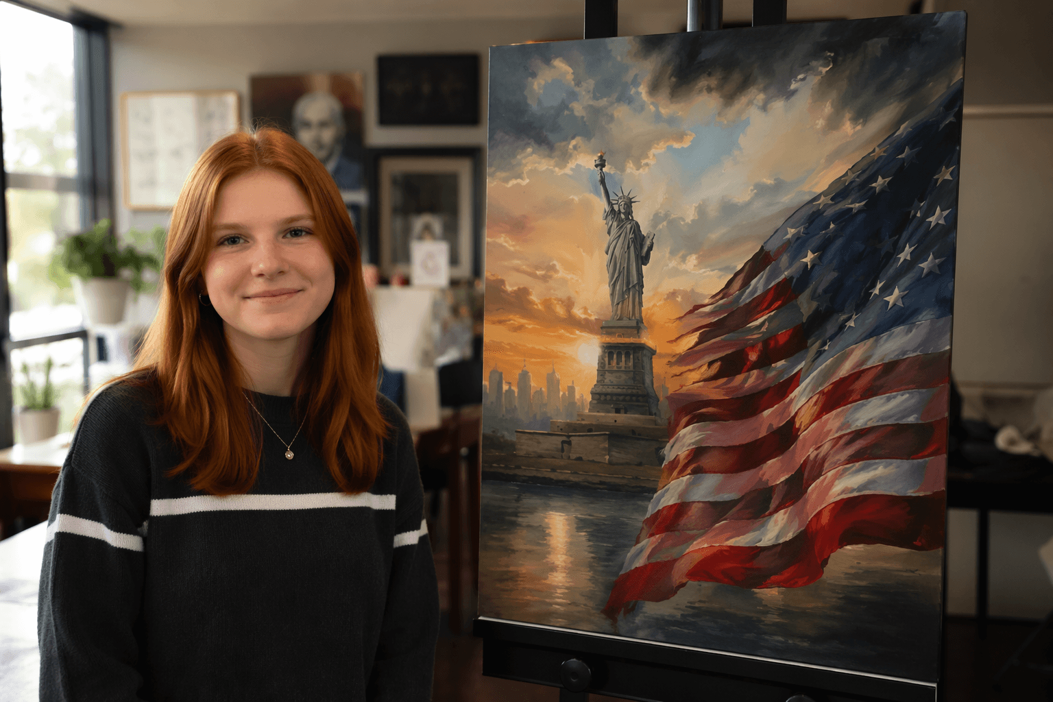 Rockwall High student wins Congressional Art Contest, headed to U.S. Capitol