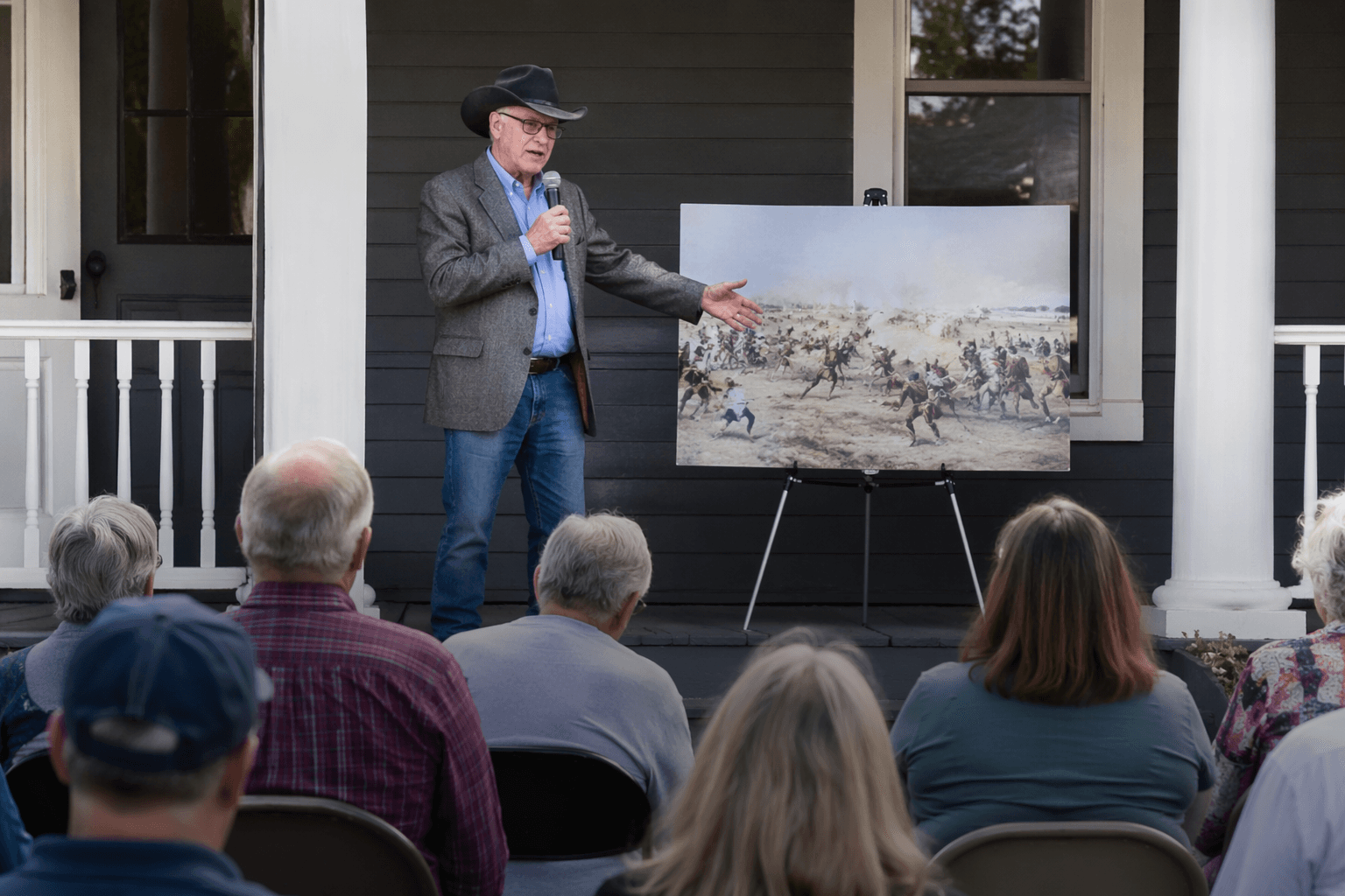 Front Porch Chat at museum explores Battle of the Big Mound