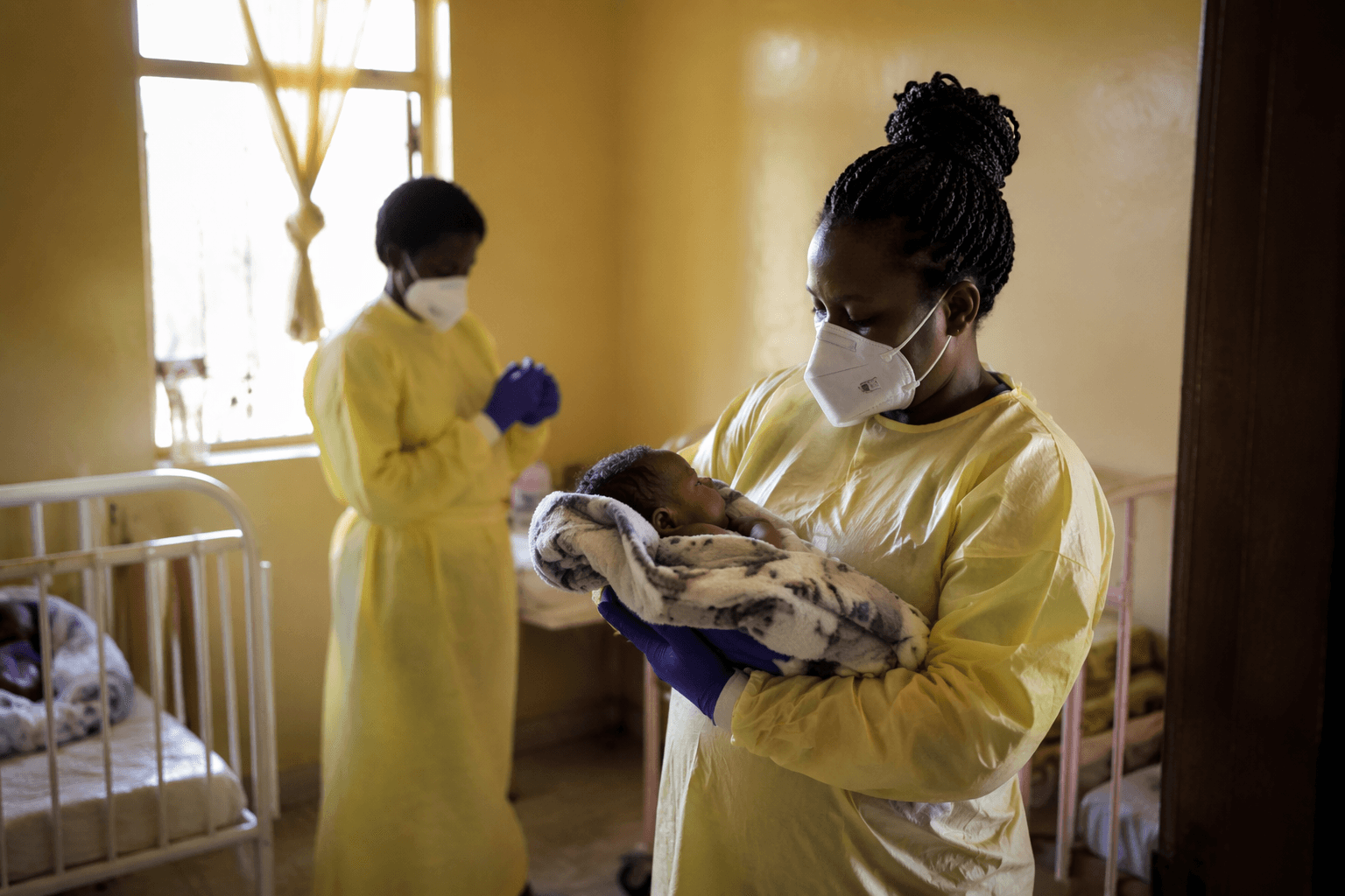 Ebola kills newborn in Congo orphanage, stoking fears for children
