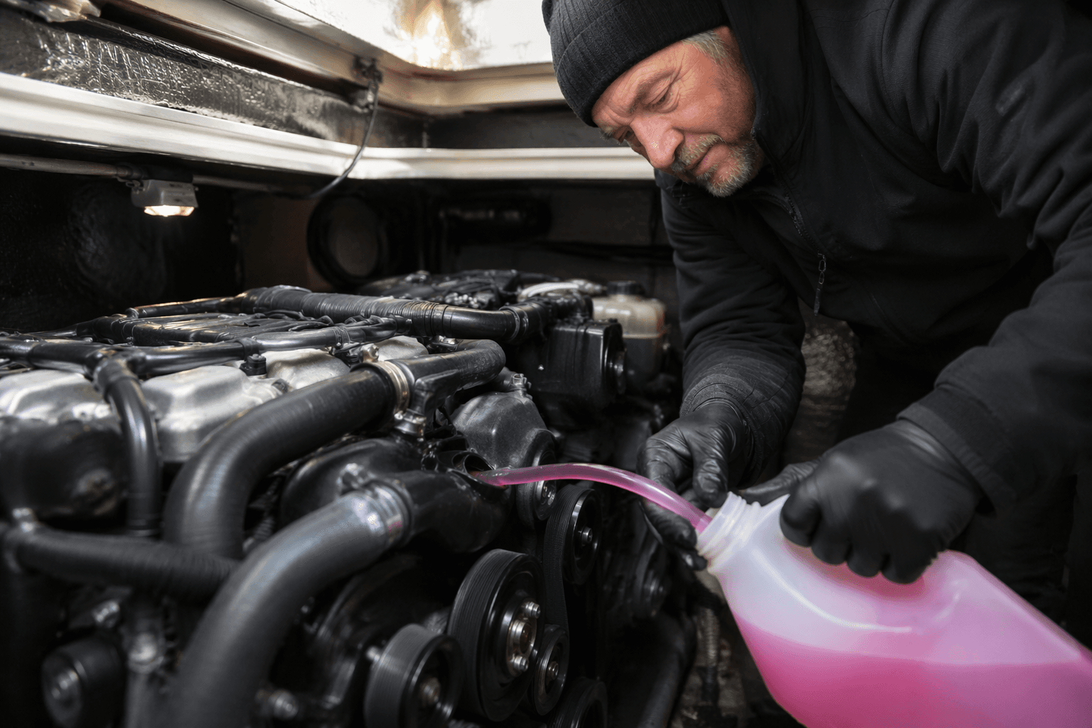 West Marine winterization guide helps protect inboard engines from freeze damage