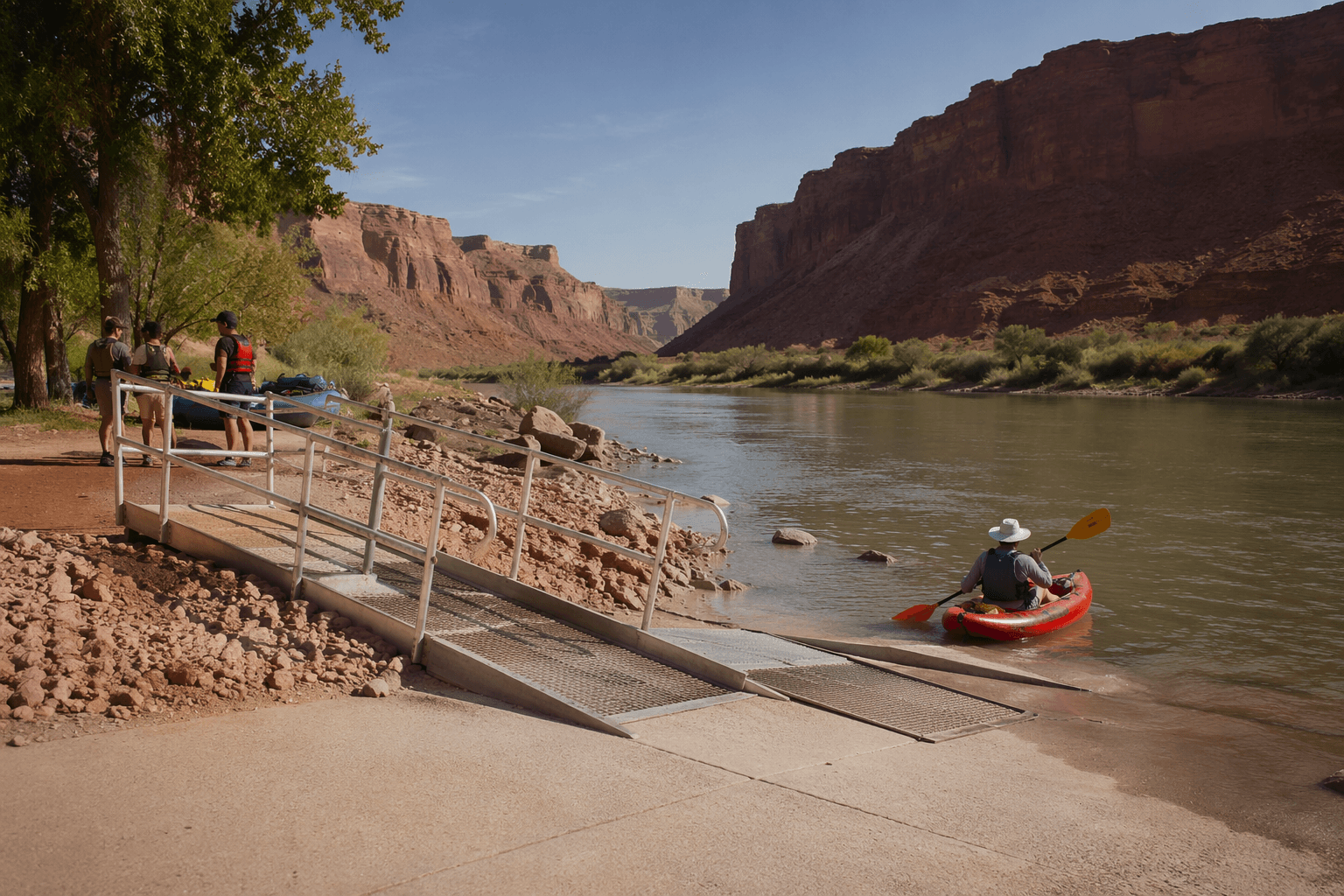 Moab approves study for safer, ADA-accessible Colorado River access at Lions Park