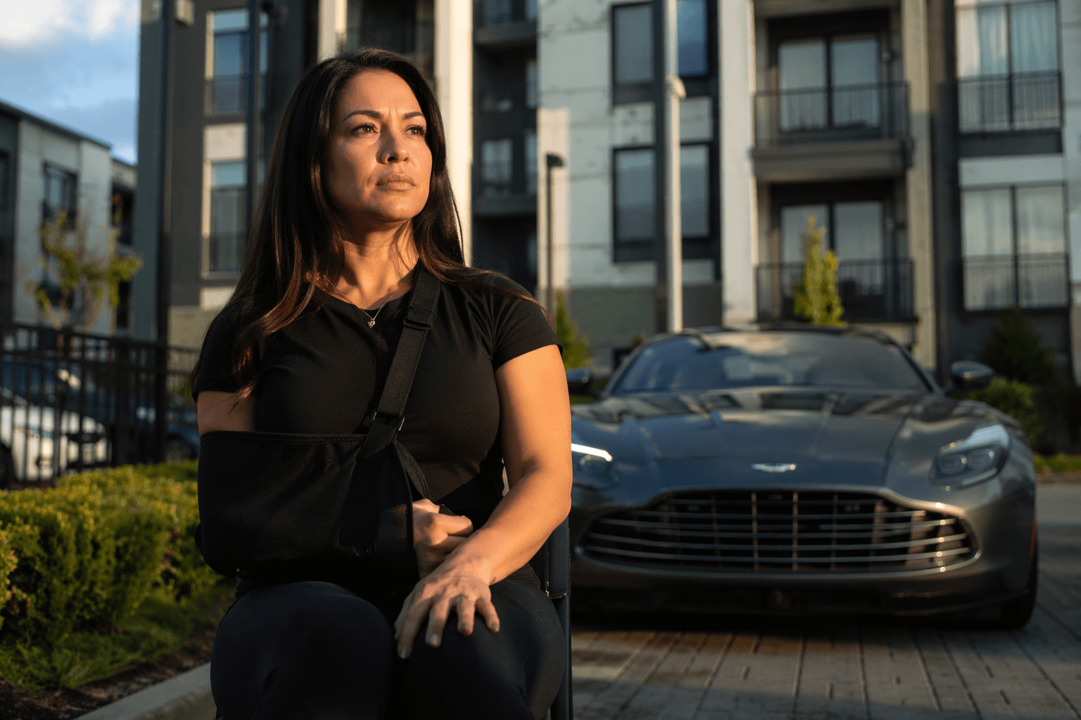 Katy veteran sues apartment complex after Aston Martin theft injury