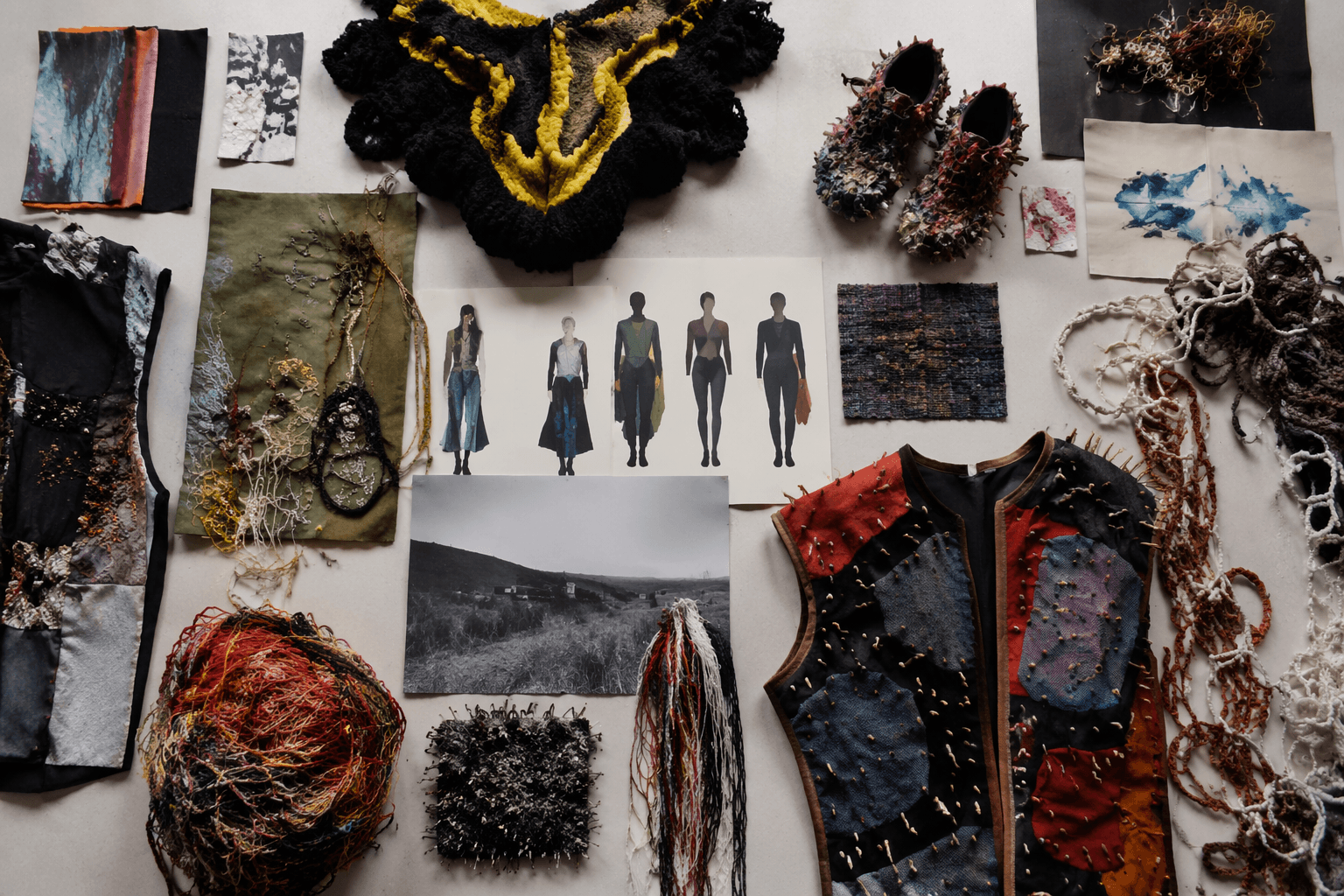 Central Saint Martins graduates spotlight color, protest and craft