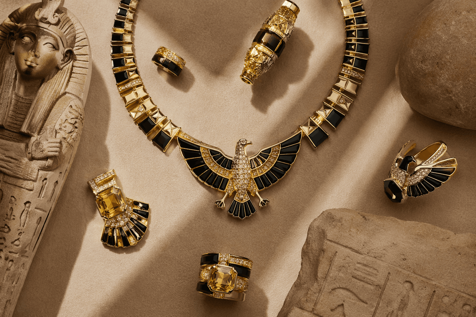 Van Cleef & Arpels turns ancient Egypt into modern high jewelry