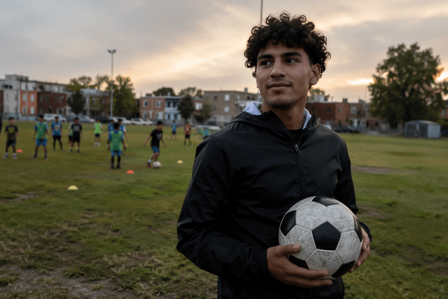 Iraqi refugee finds belonging, leadership through Baltimore soccer program