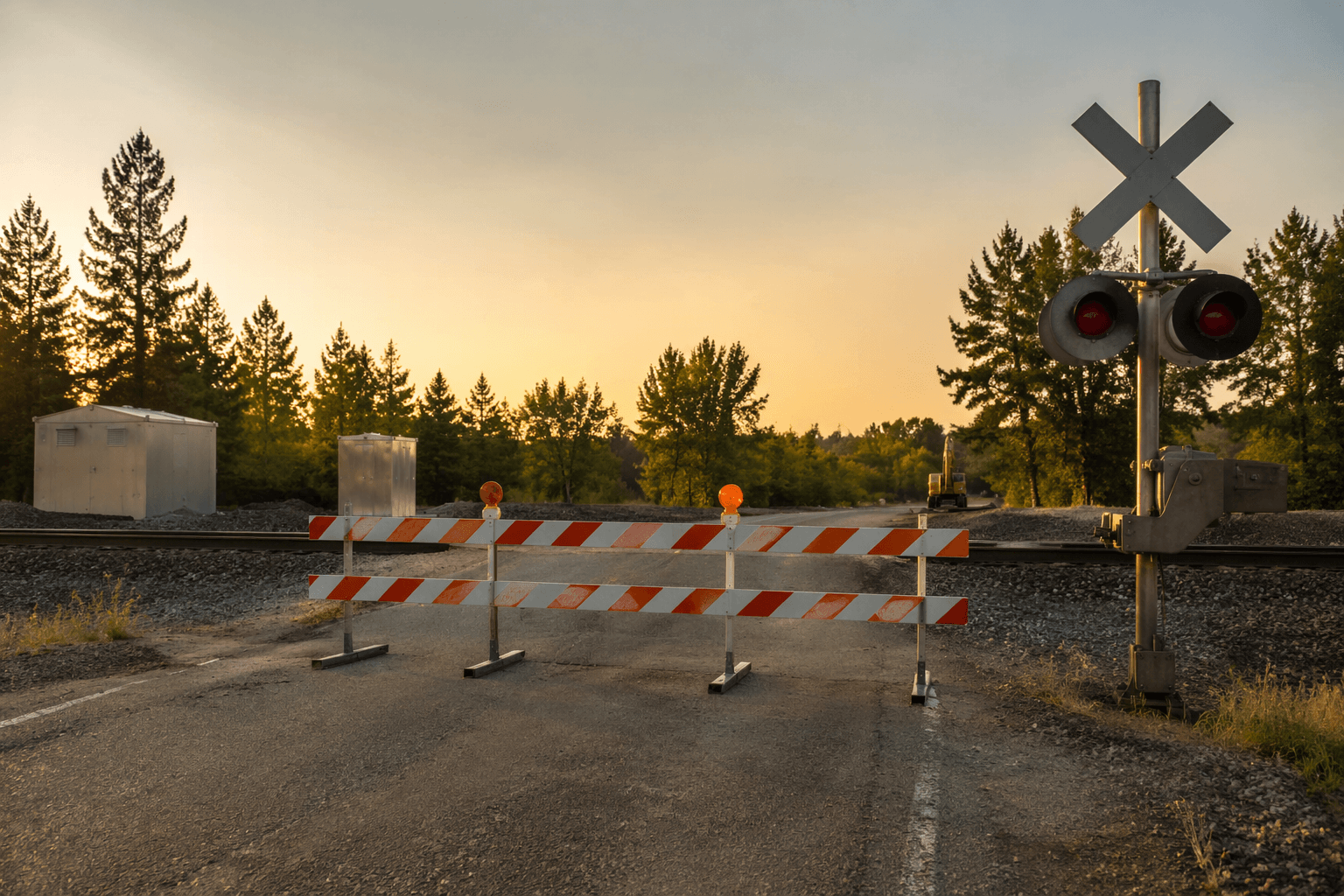 McGuire Road railroad crossing closes Thursday near Highway 53