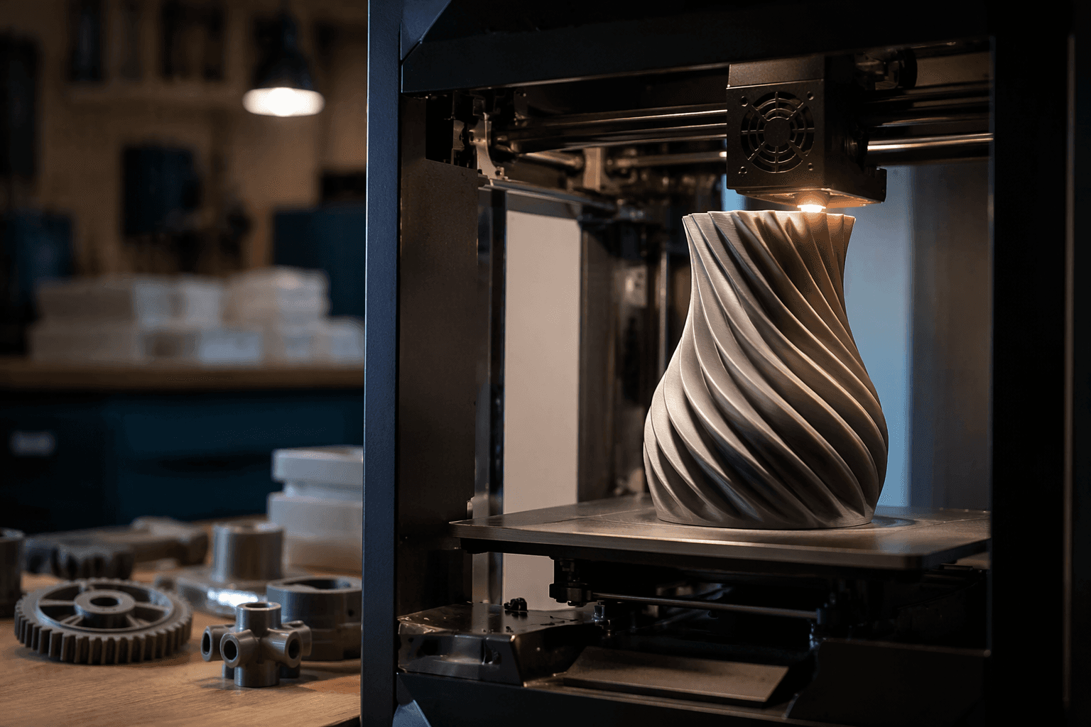 Interpretable AI predicts FFF print time and filament use