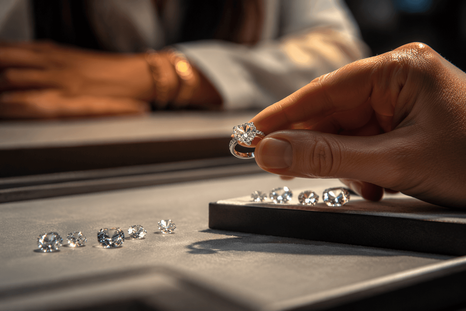 K-shaped diamond demand sharpens at Couture, buyers favor rarer pieces