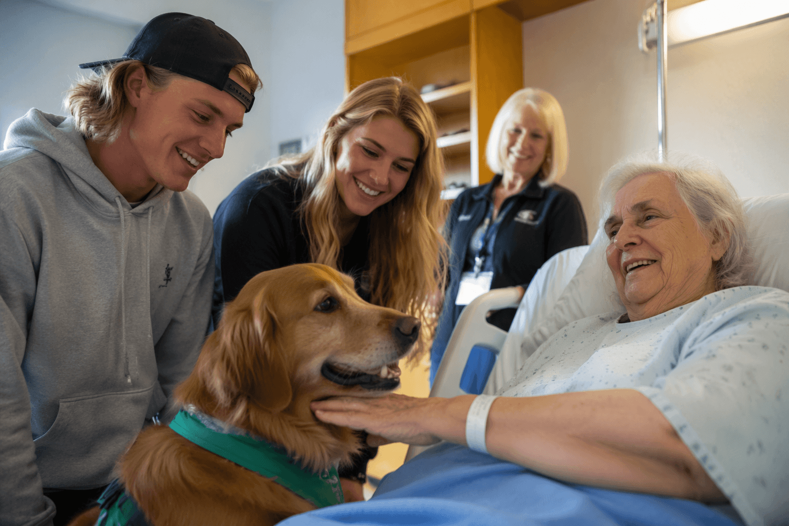 Jackson Holliday spotlights MedStar Good Samaritan’s Pets on Wheels program