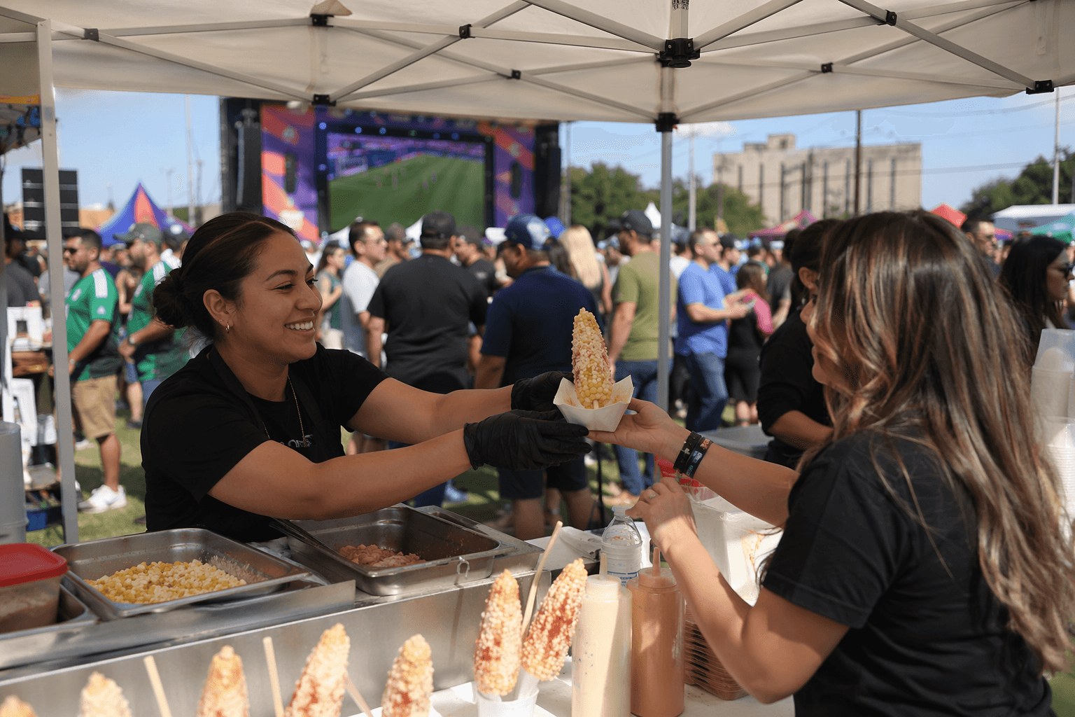 Houston family’s elote business lands at FIFA Fan Fest