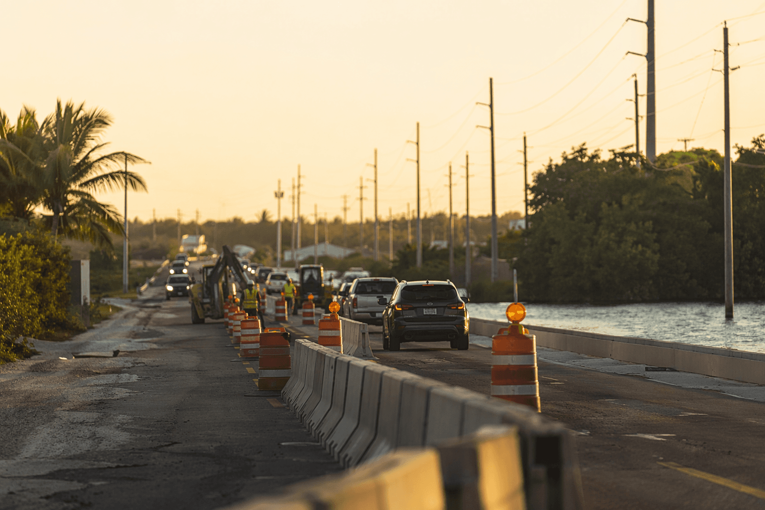 Lane closures on US-1 hit multiple Keys construction zones