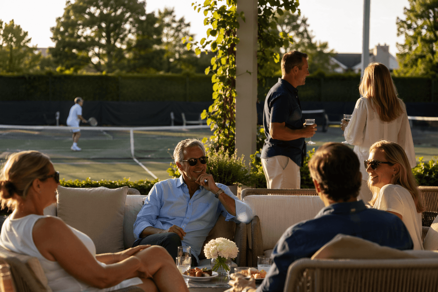 Hamptons podcast ties tennis to East End real estate and summer rentals