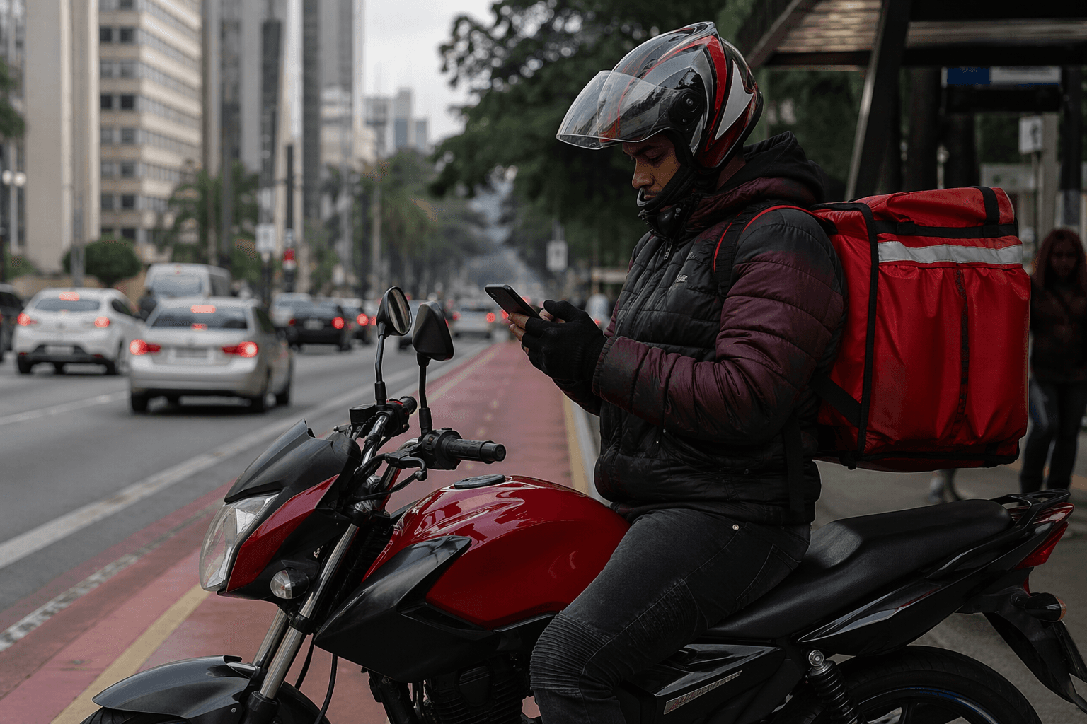 Brazil launches subsidized motorcycle loans for app delivery drivers