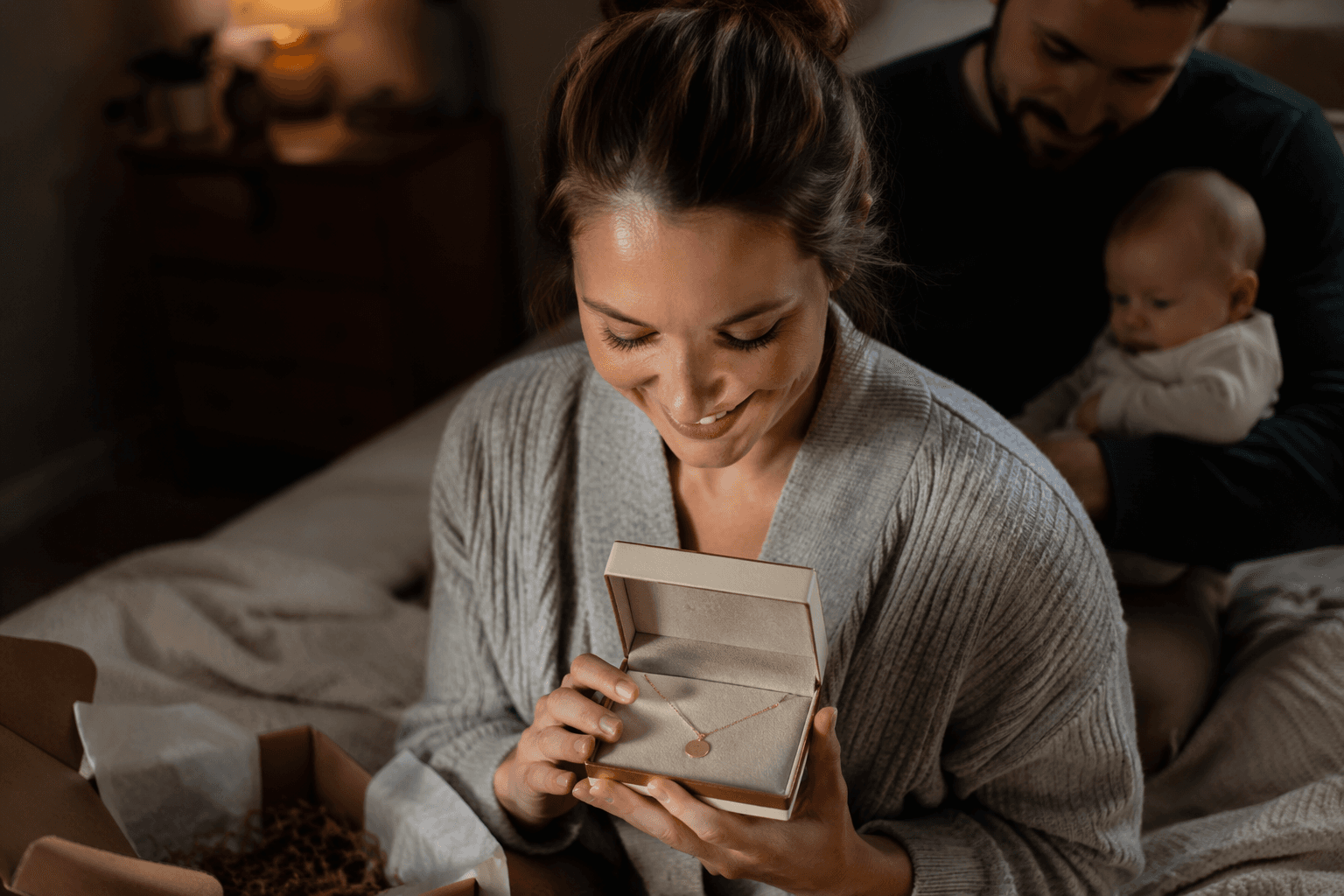 For push presents, personalized gifts add meaning without overspending