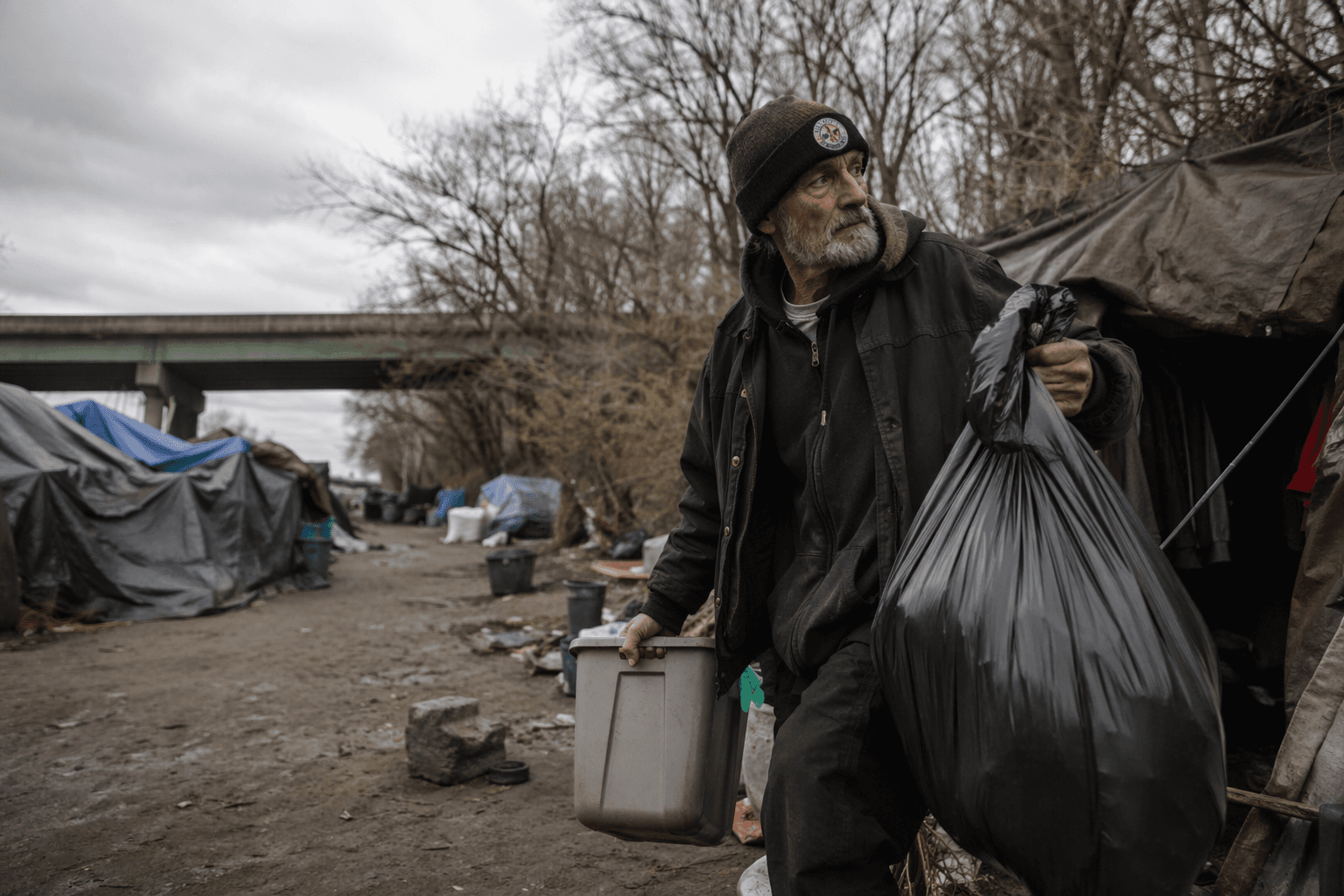 NCDOT prepares to clear long-running homeless camp near I-40 exit