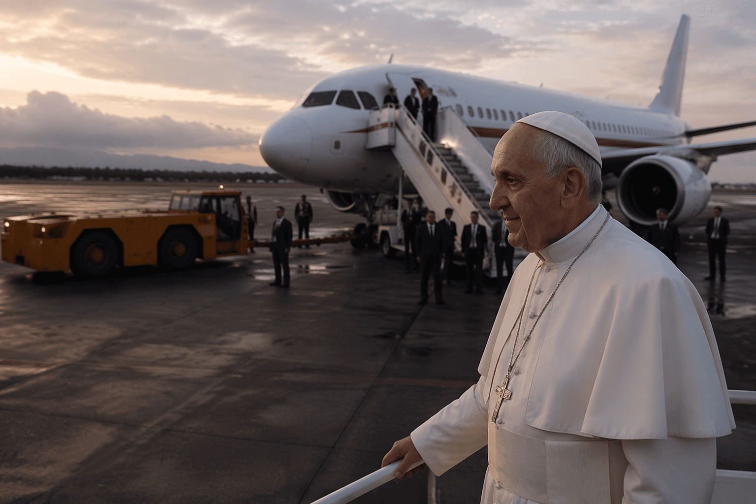Pope Leo XIV’s return to Rome delayed by plane trouble in Tenerife