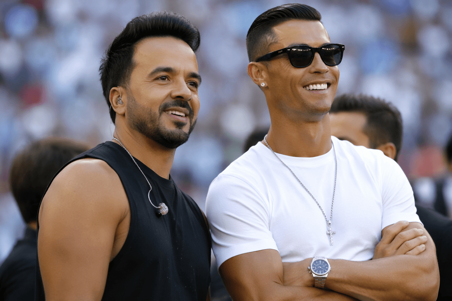 Luis Fonsi recuerda a Cristiano Ronaldo cantando Despacito, revive su furor viral