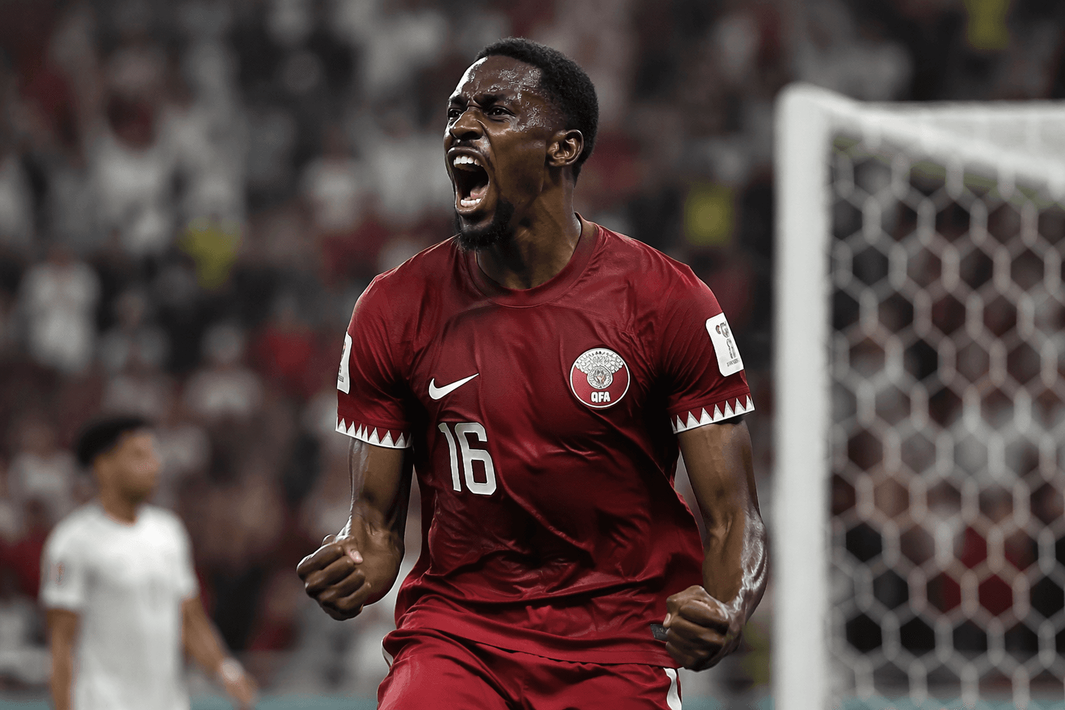 Khoukhi snatches Qatar's first World Cup point in stoppage time