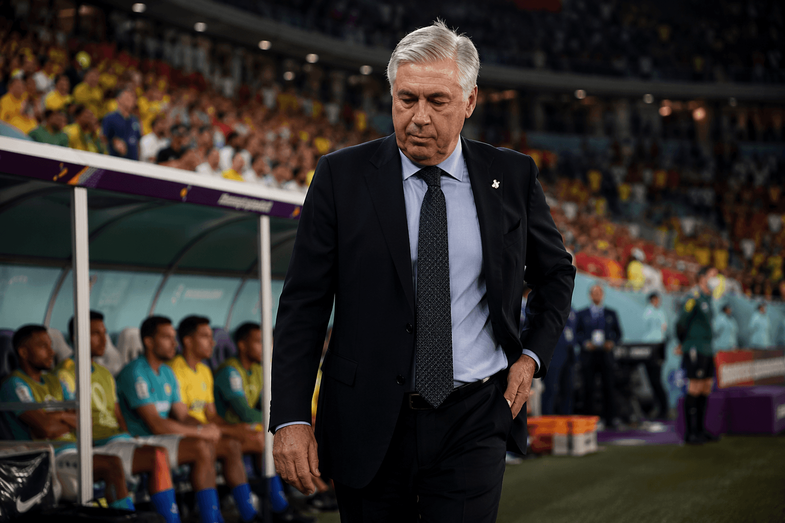 Ancelotti accepts blame after Brazil’s World Cup draw with Morocco