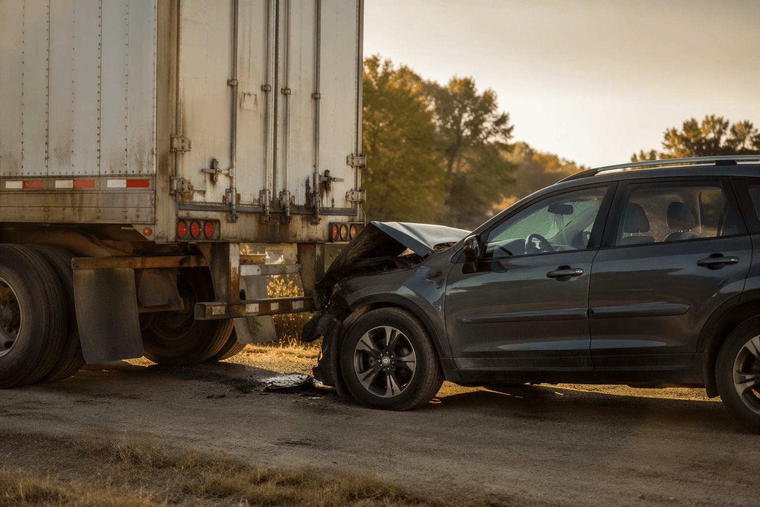 Rear-end crash on River Road in Atchison prompts response, no injuries